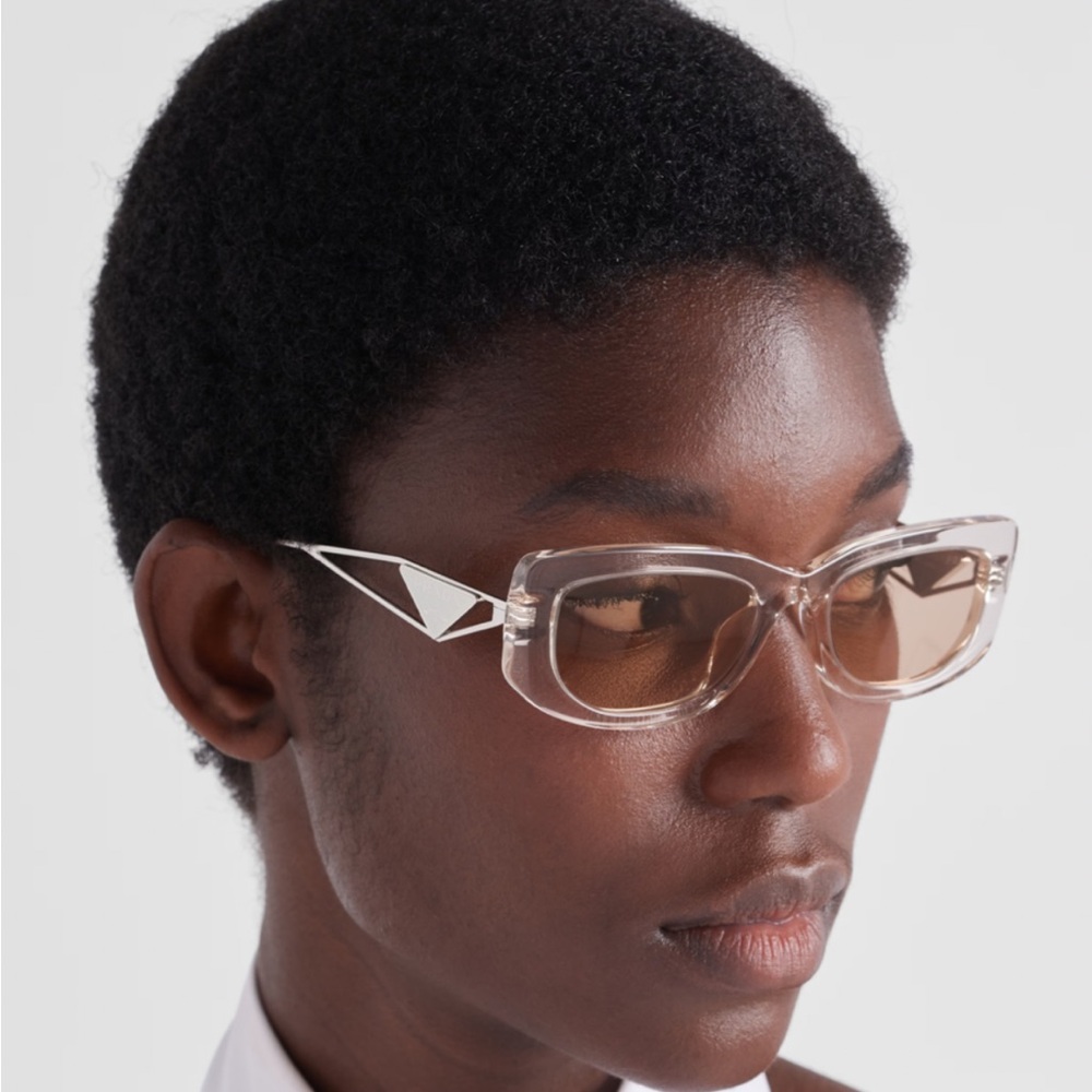 Prada Triangle Sunglasses